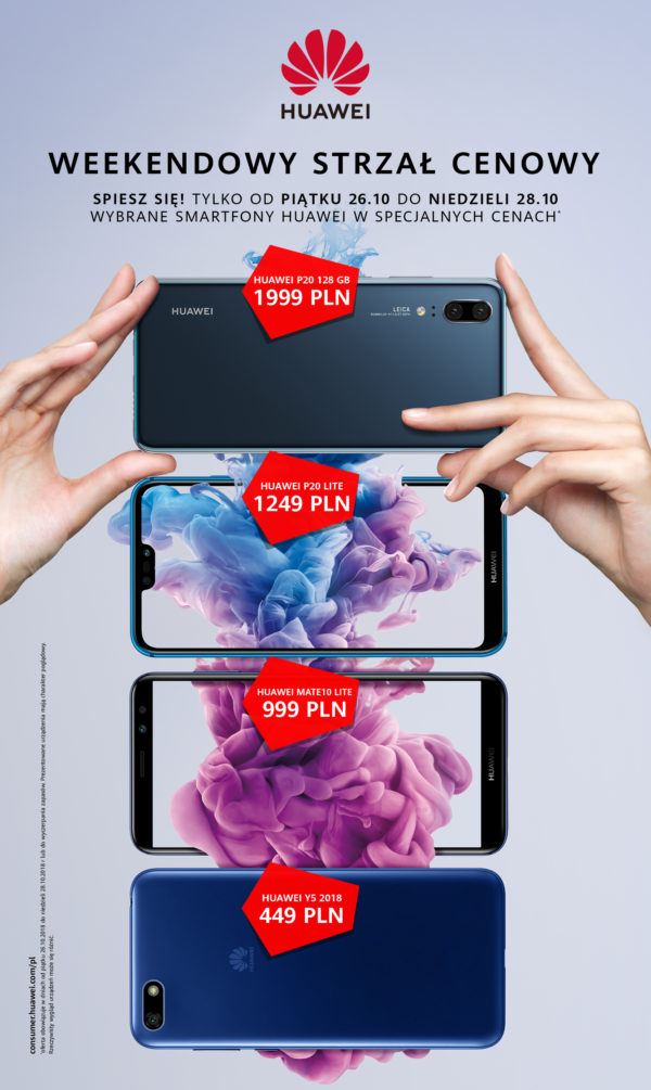 Promocja Huawei Weekendowy StrzaÅ Cenowy vertical